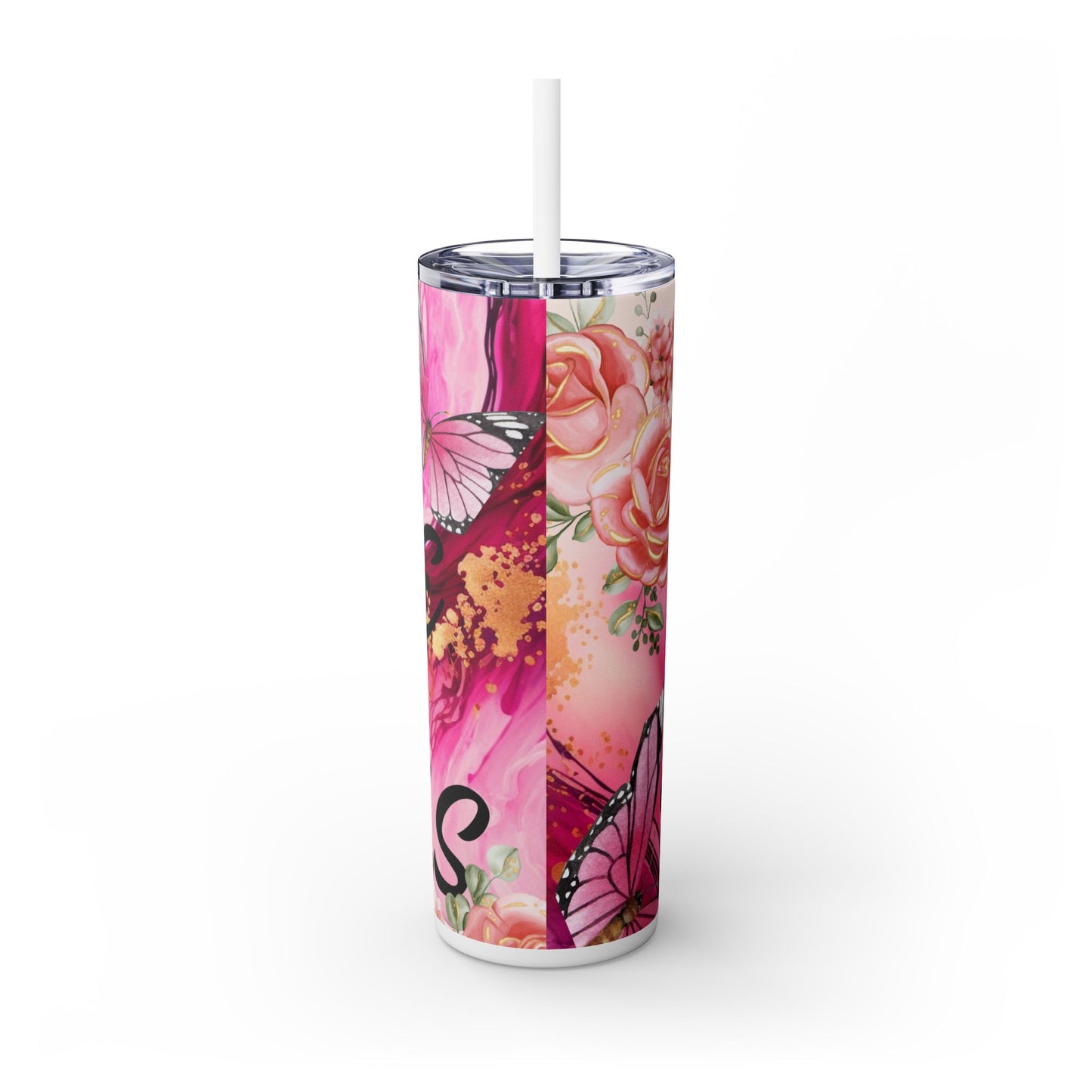 Skinny Tumbler with Straw, 20oz