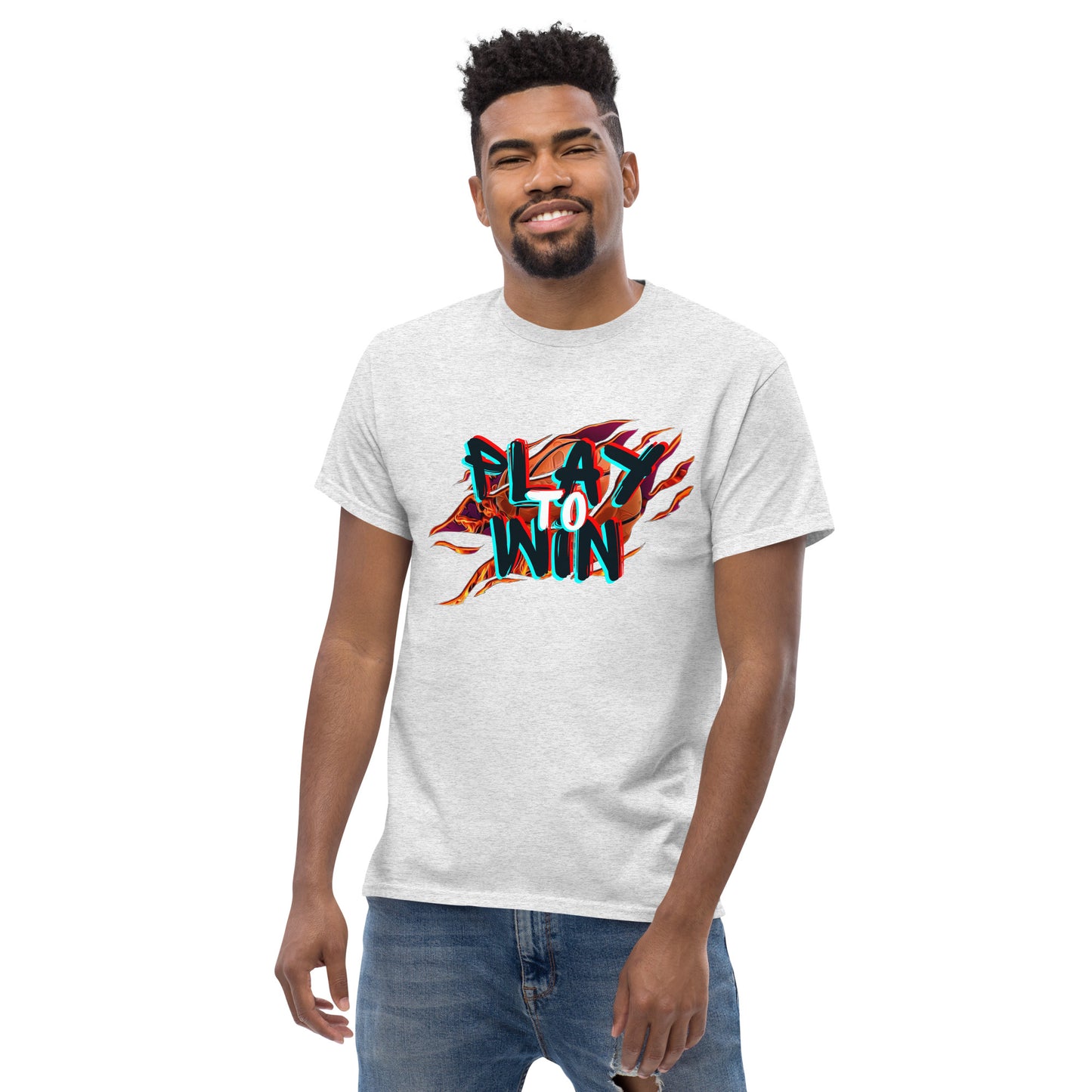Play to win Men's classic tee men's fashion