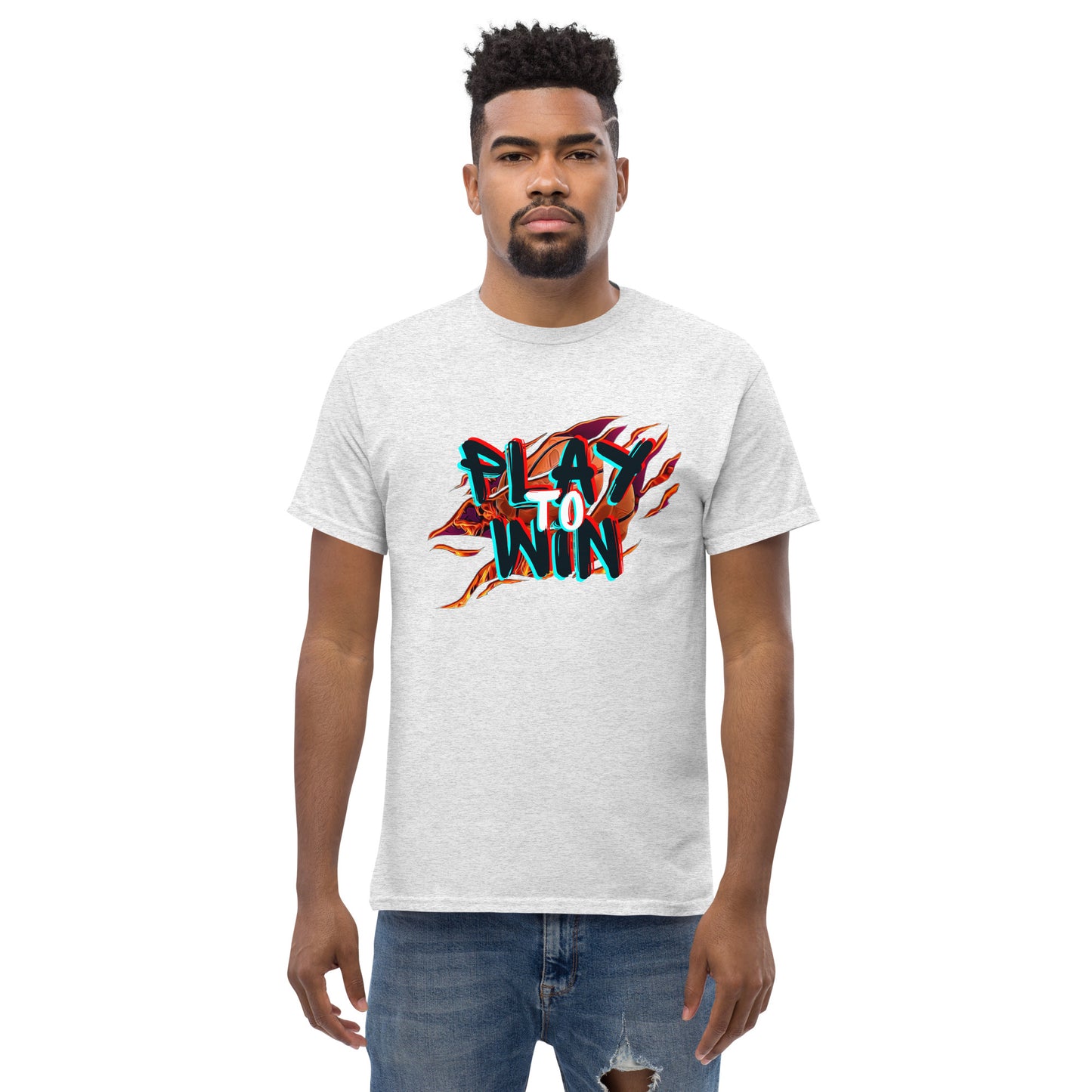 Play to win Men's classic tee men's fashion