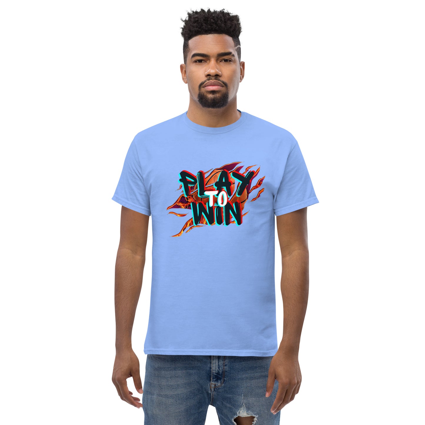 Play to win Men's classic tee men's fashion