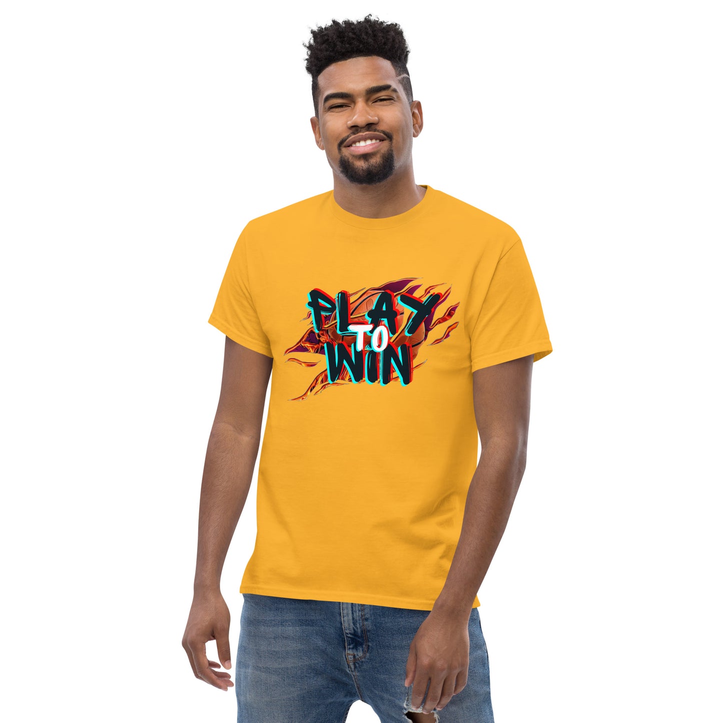 Play to win Men's classic tee men's fashion