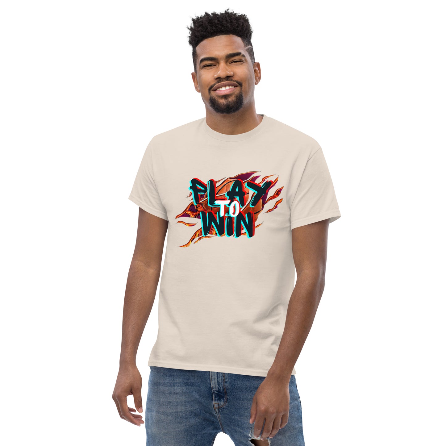 Play to win Men's classic tee men's fashion