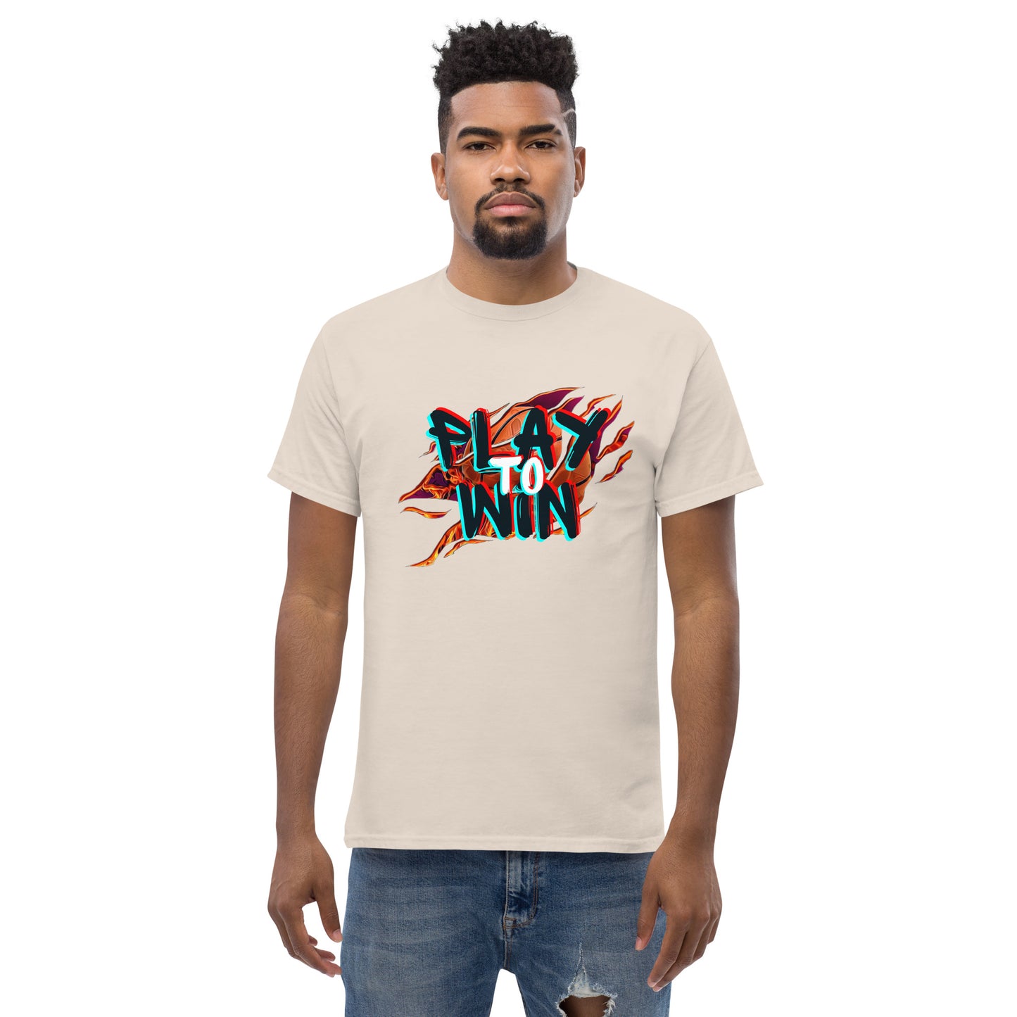 Play to win Men's classic tee men's fashion