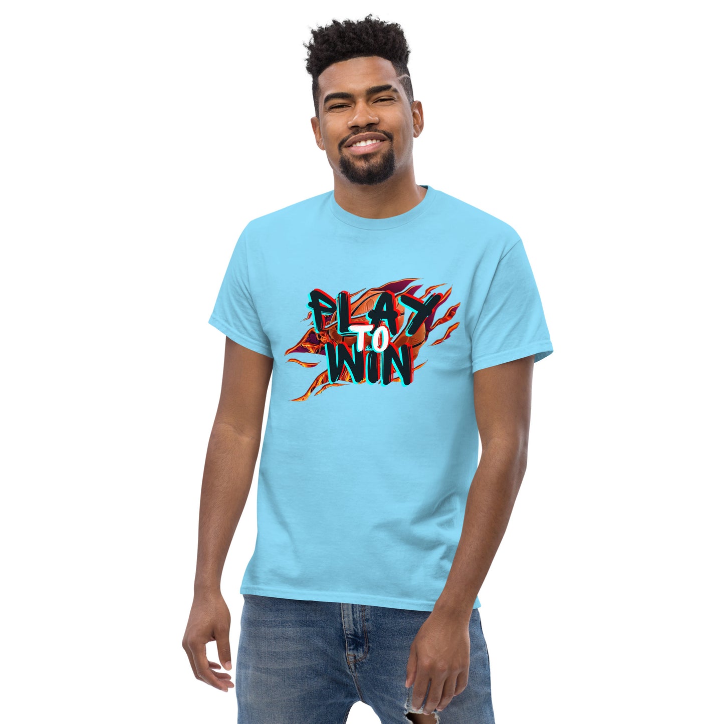 Play to win Men's classic tee men's fashion