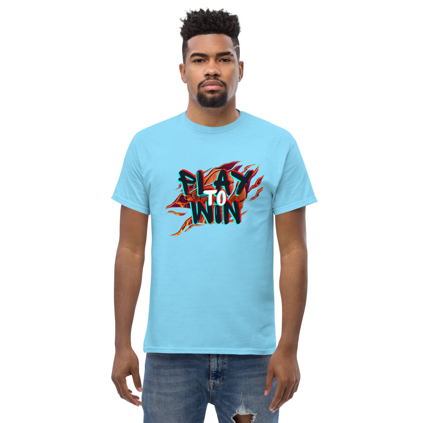 Play to win Men's classic tee men's fashion