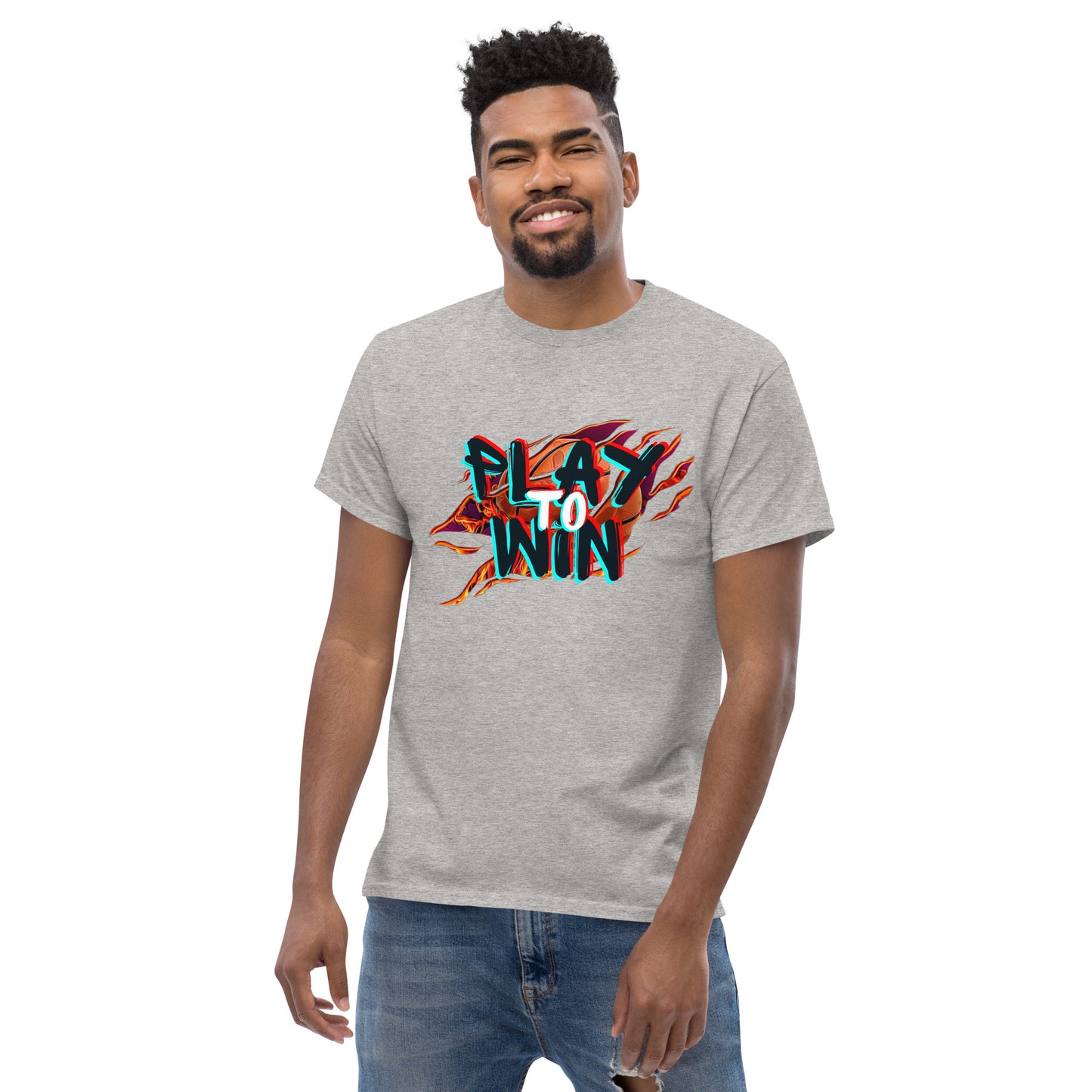 Play to win Men's classic tee men's fashion