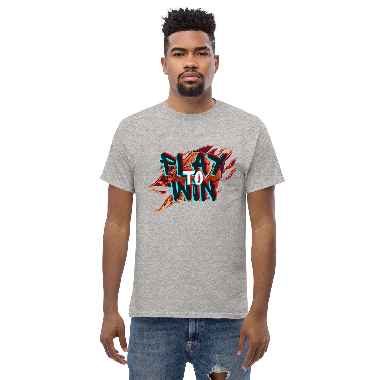 Play to win Men's classic tee men's fashion