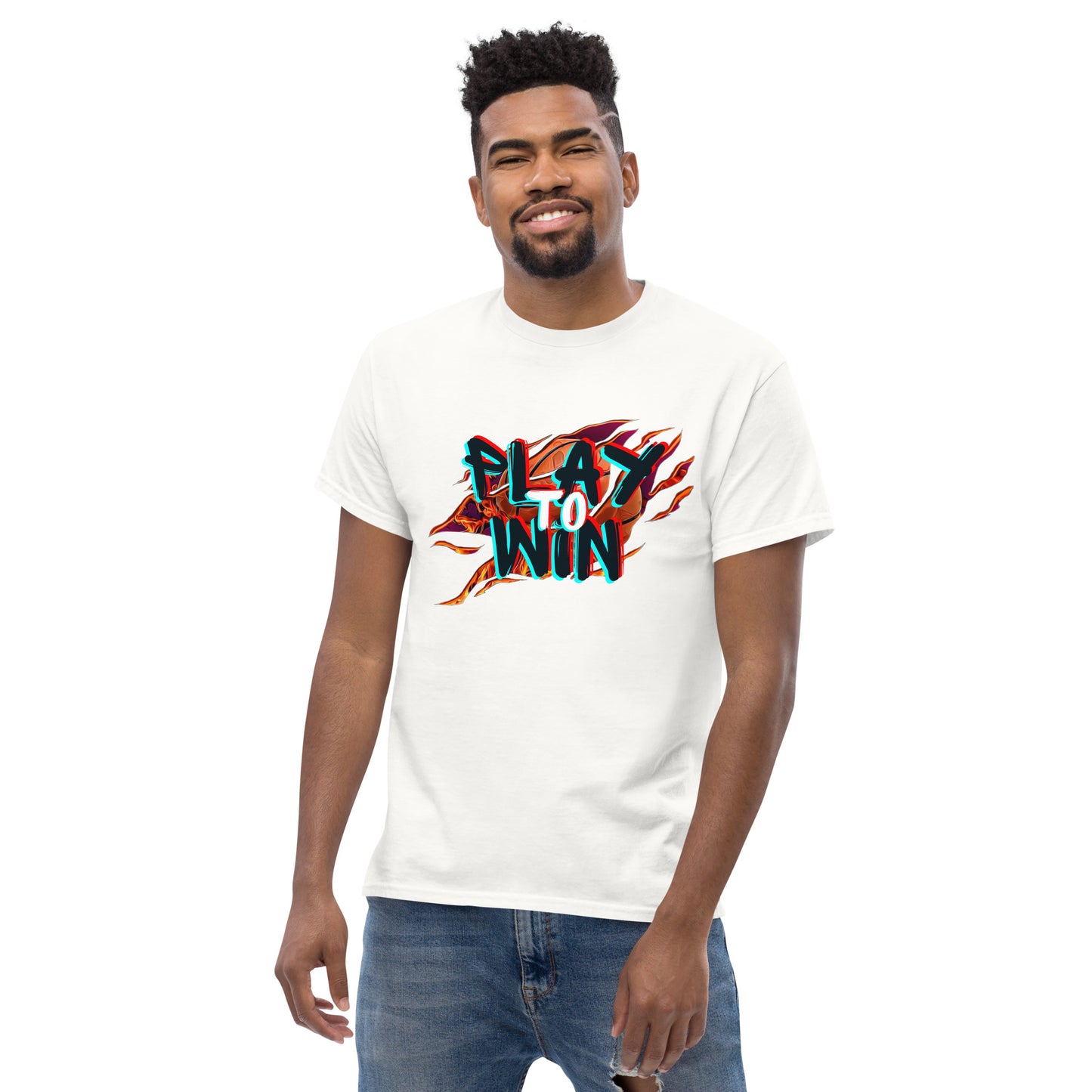 Play to win Men's classic tee men's fashion