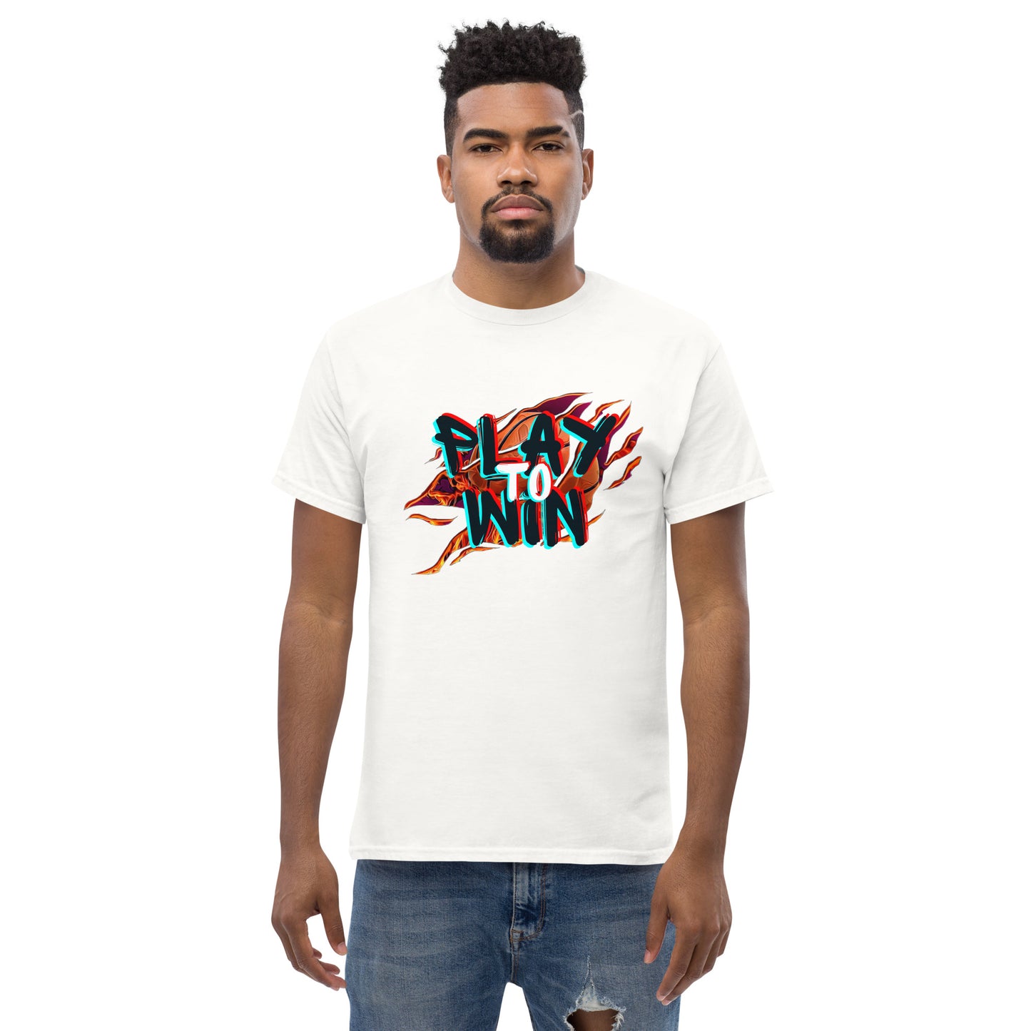 Play to win Men's classic tee men's fashion