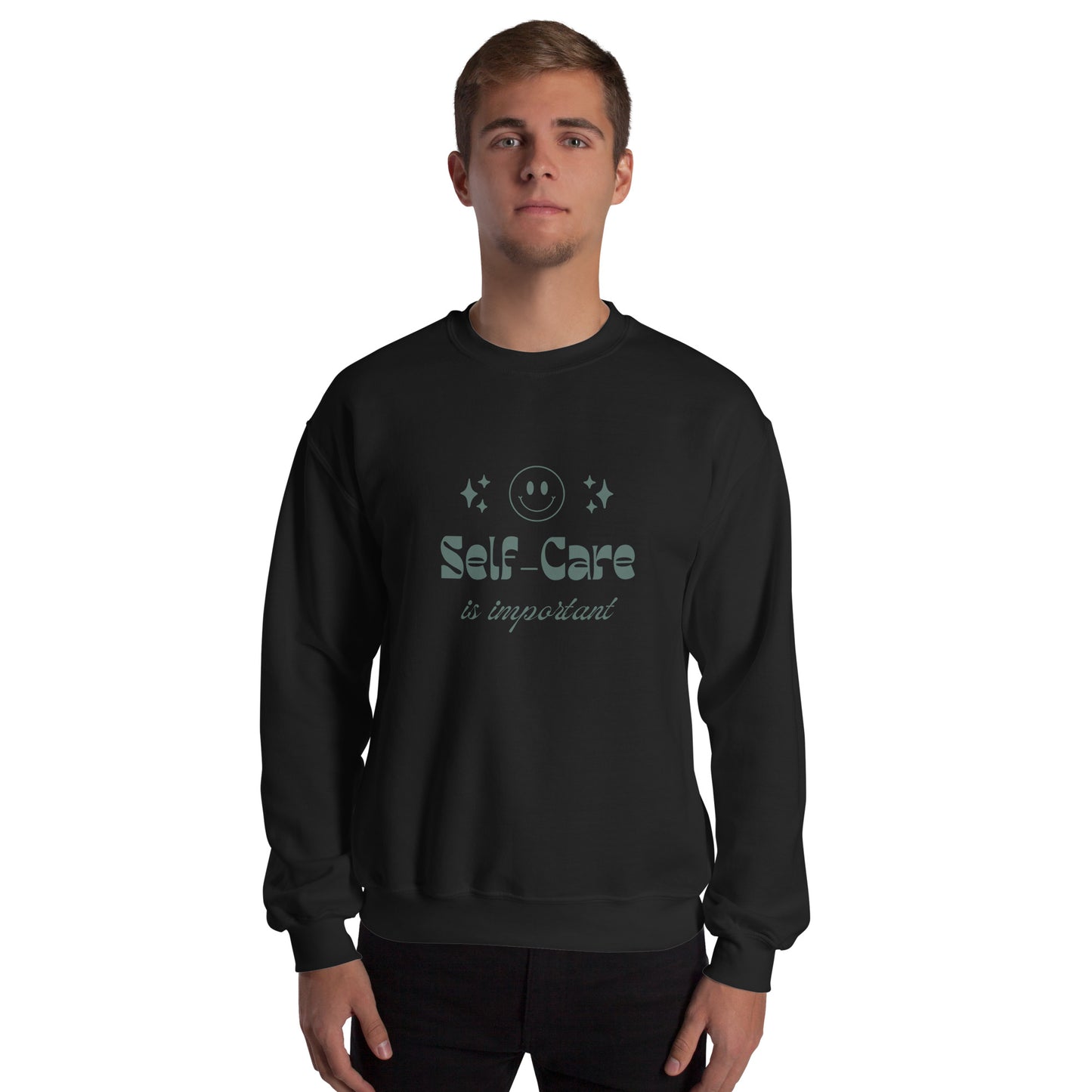 Self care is important Unisex Sweatshirt Self-Care Sweatshirt