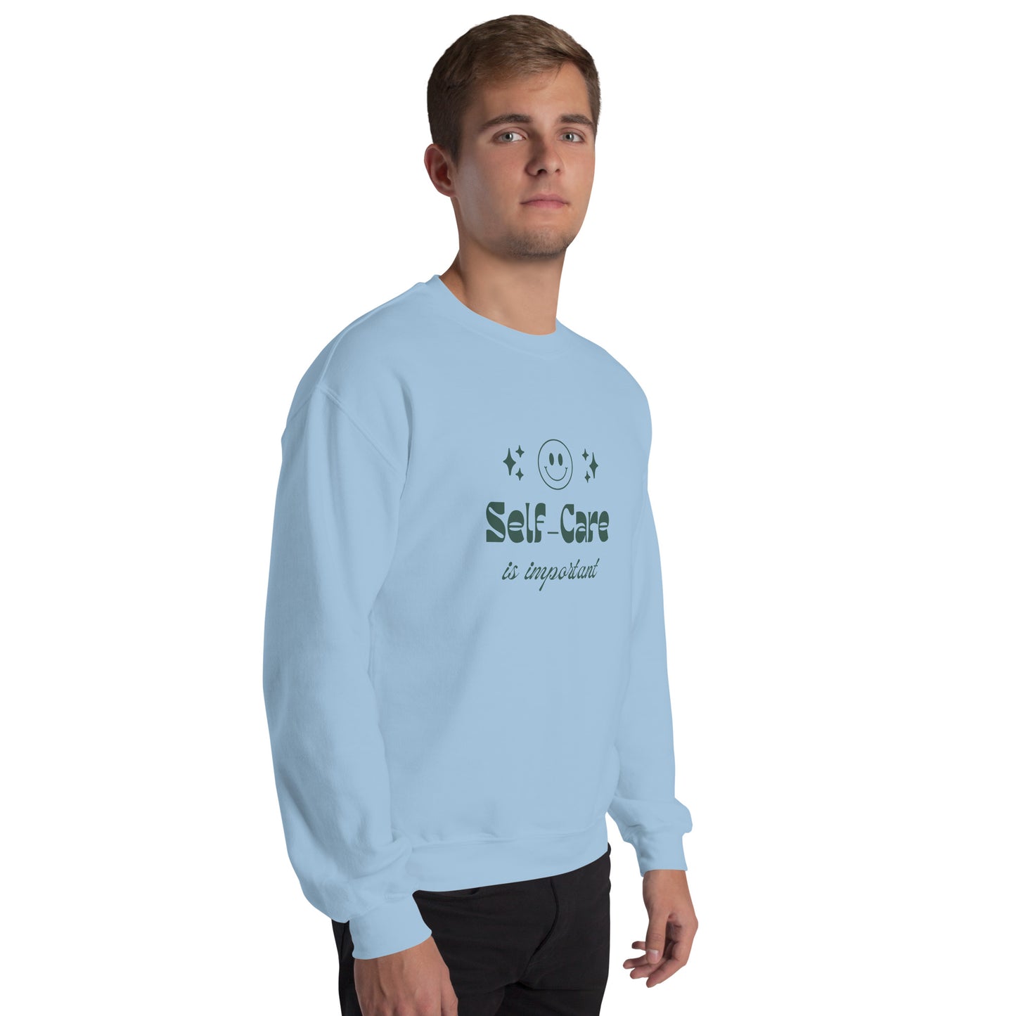 Self care is important Unisex Sweatshirt Self-Care Sweatshirt