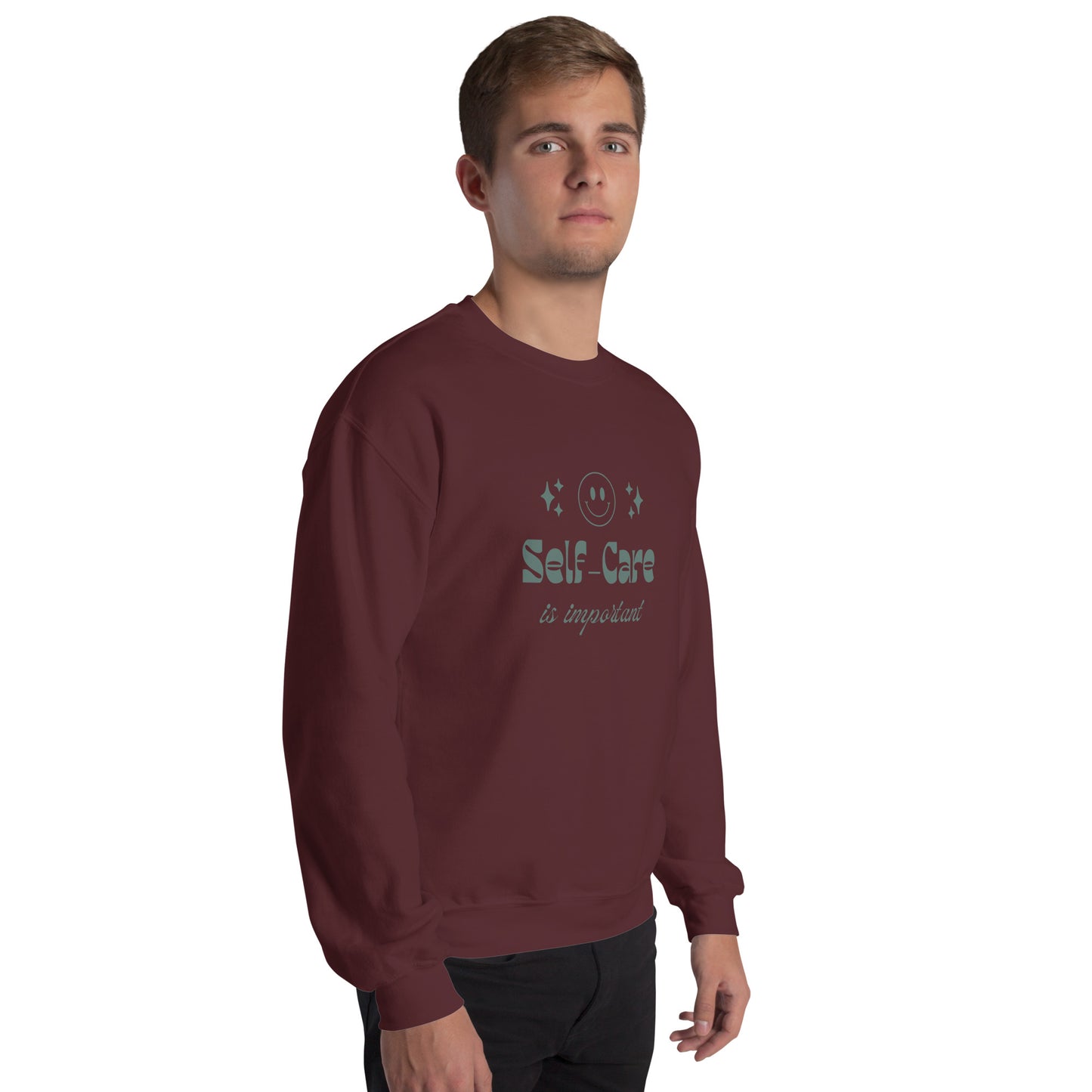 Self care is important Unisex Sweatshirt Self-Care Sweatshirt