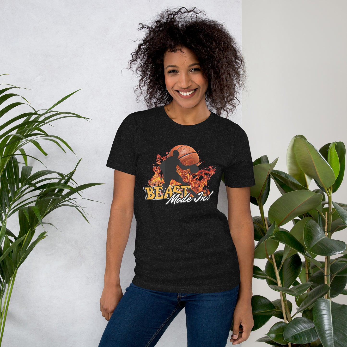 Beast mode on Unisex t-shirt