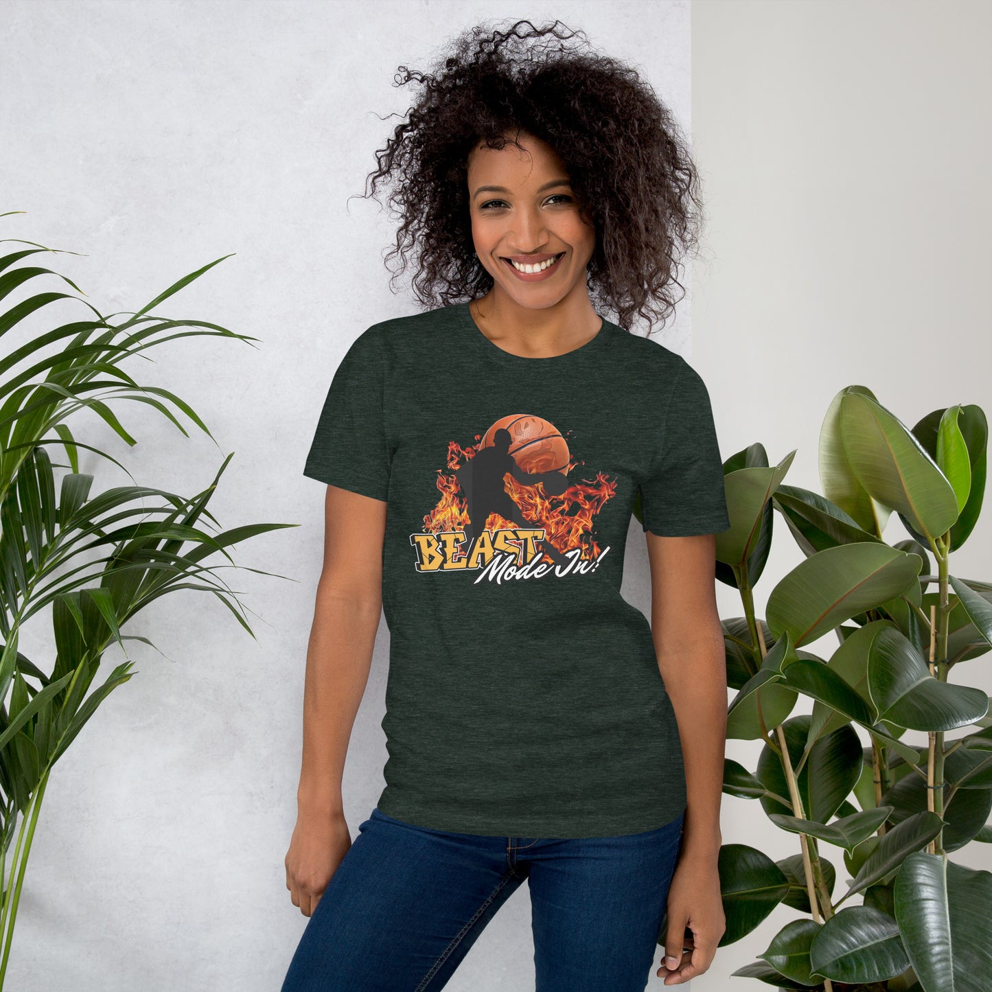 Beast mode on Unisex t-shirt