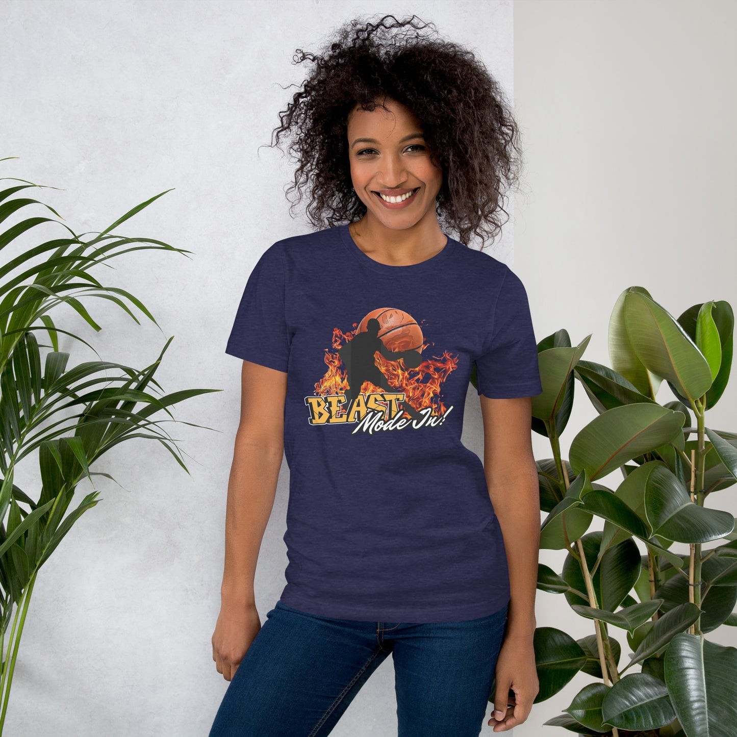 Beast mode on Unisex t-shirt