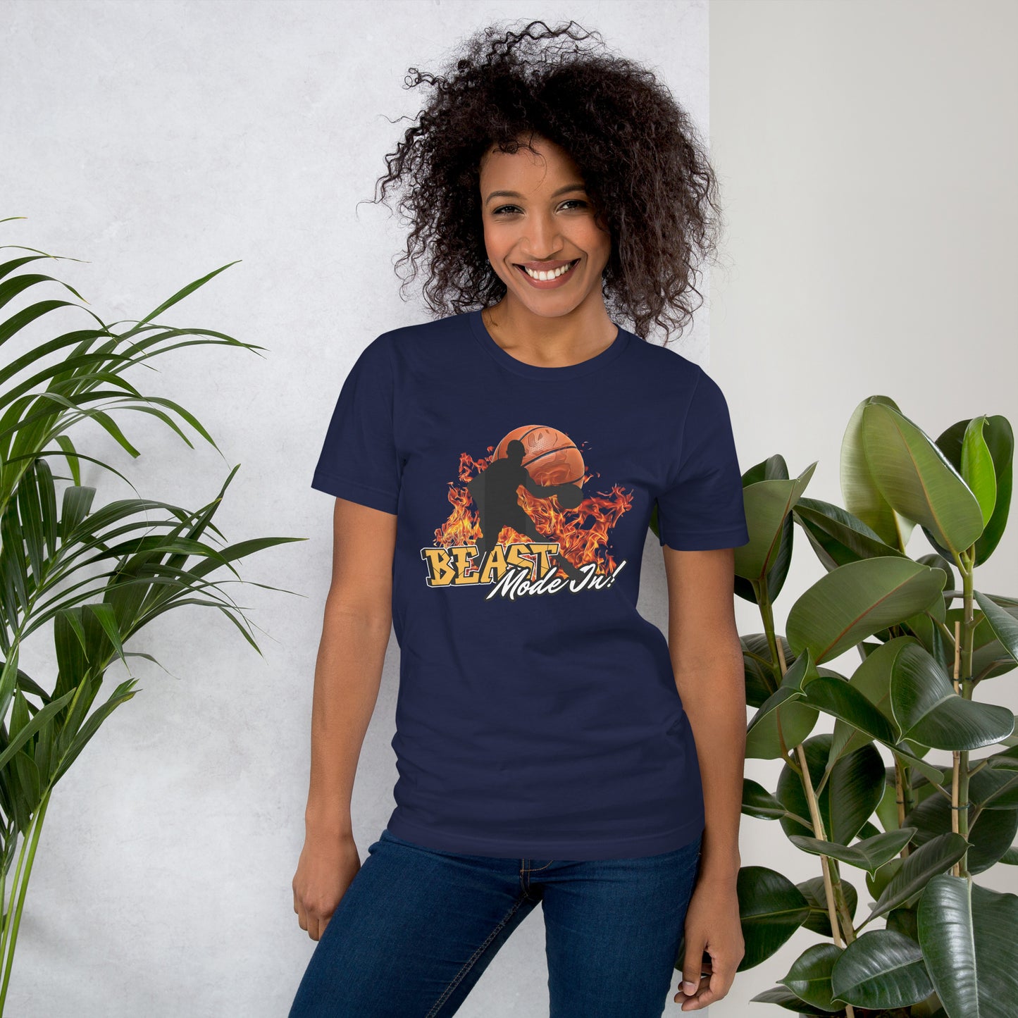 Beast mode on Unisex t-shirt