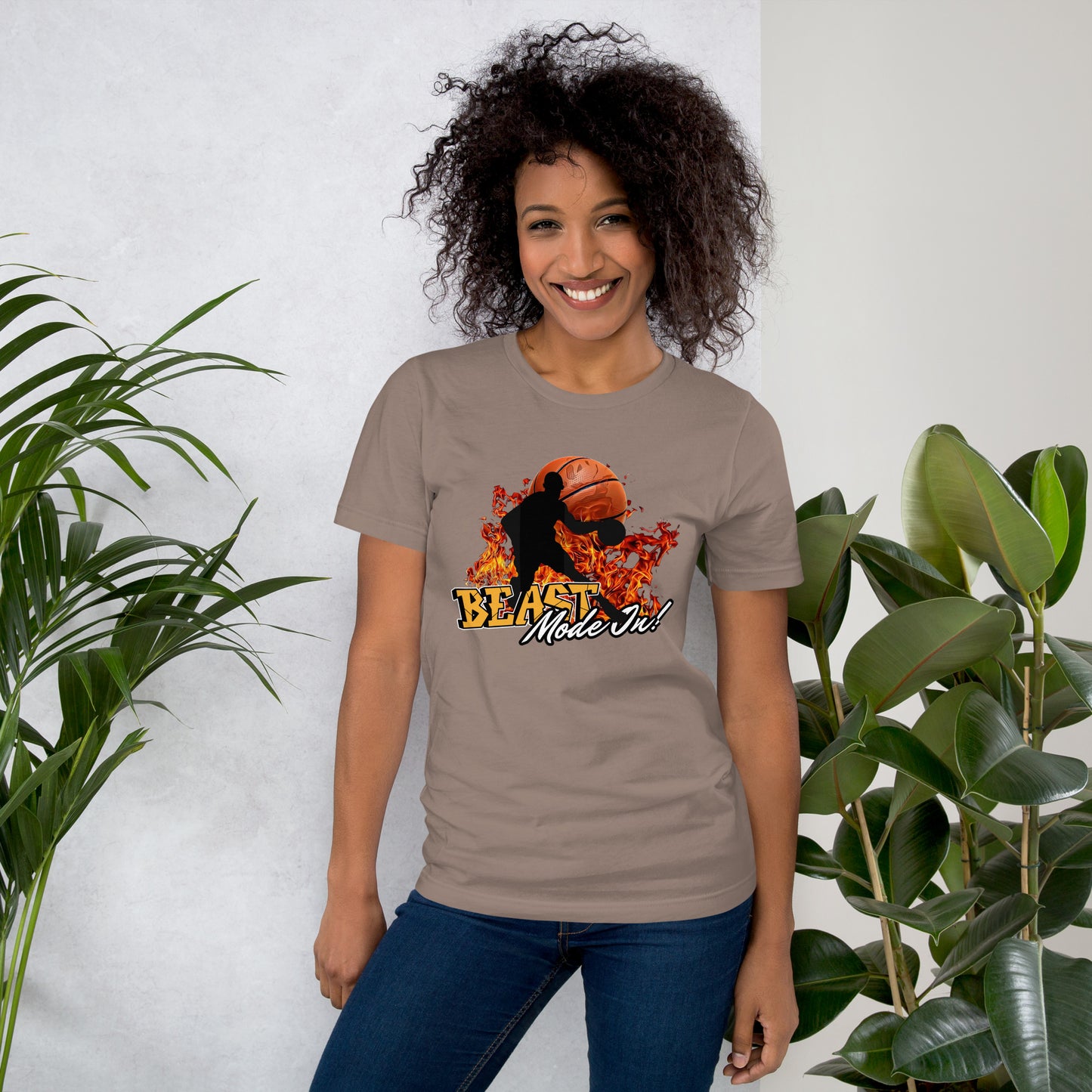 Beast mode on Unisex t-shirt