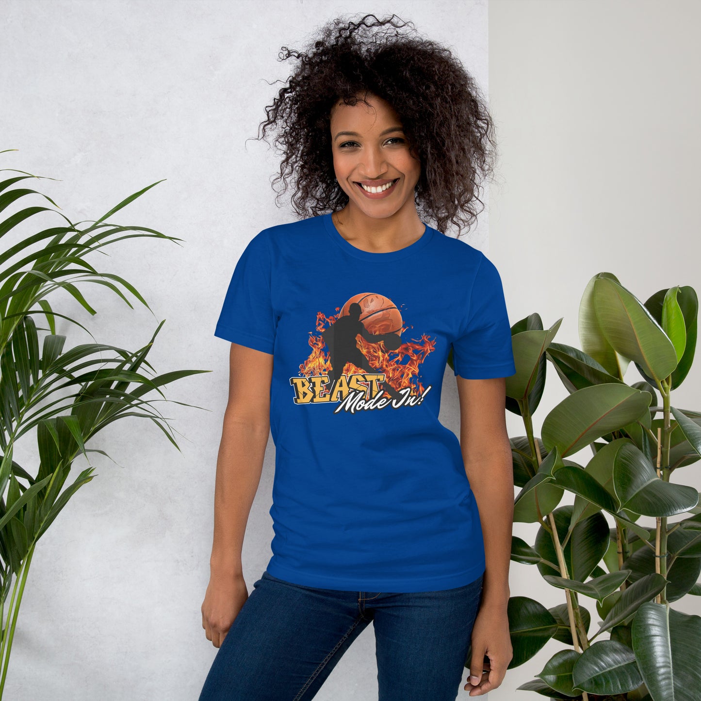 Beast mode on Unisex t-shirt