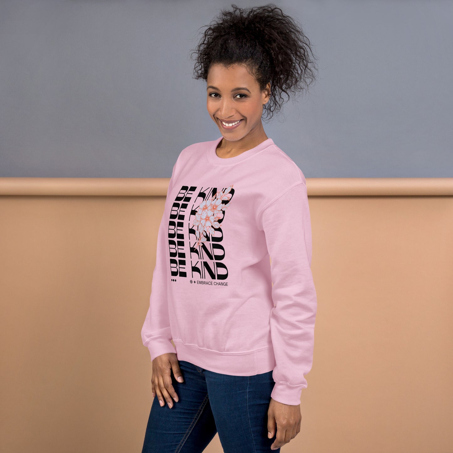 Be kind Unisex Sweatshirt  Unisex Sweatshirt, Kindness Apparel, Motivational Clothing, Comfortable Sweatshirt, Inspirational Apparel, Positive Vibes Sweatshirt, Empowerment Clothing, Confidence Booster, Cozy Activewear, Statement Sweatshirt