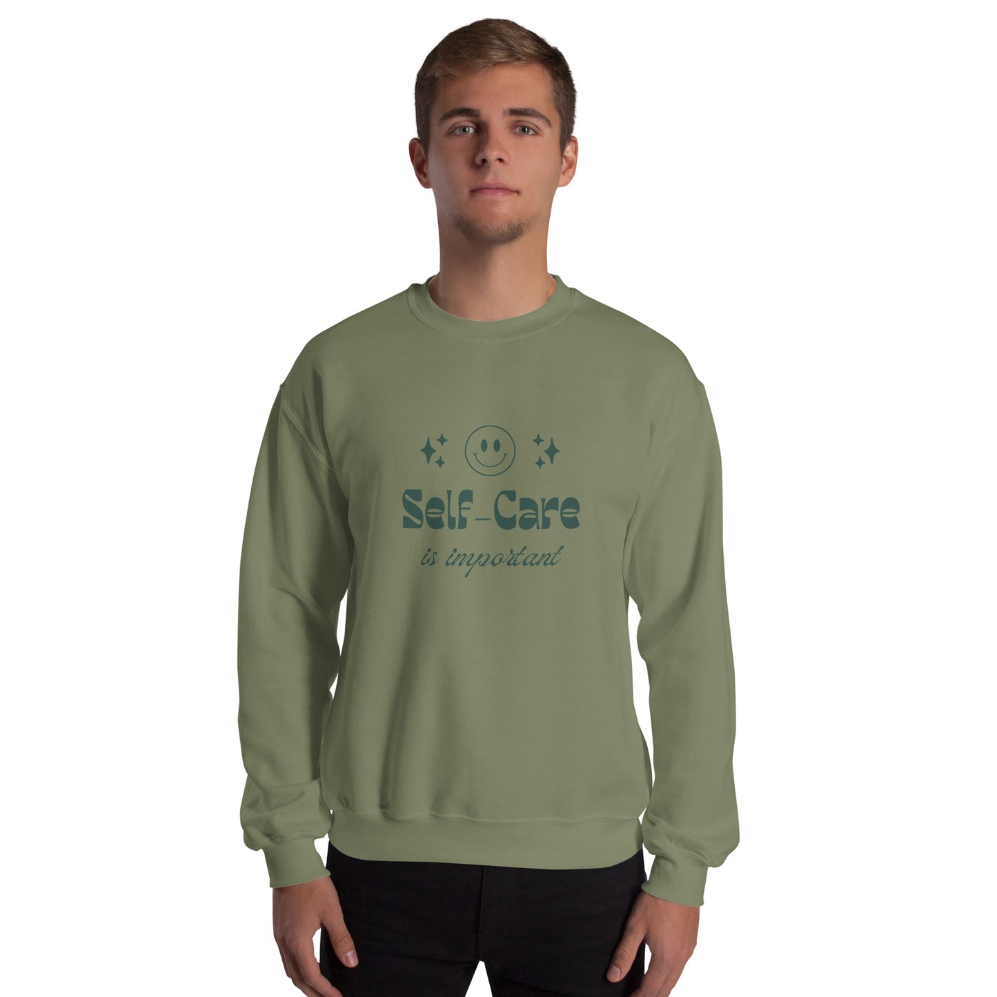 Self care is important Unisex Sweatshirt  Self-Care Sweatshirt