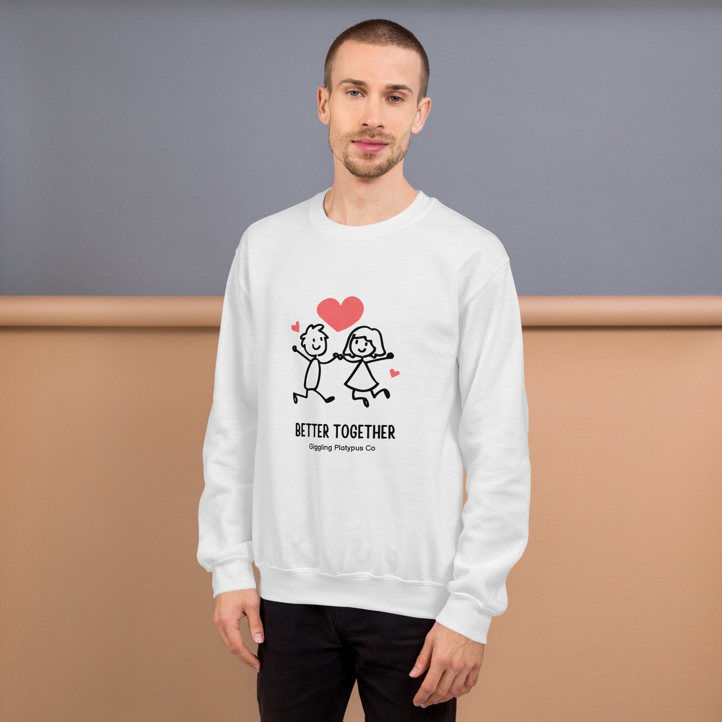 Better together Unisex Sweatshirt Unisex Sweatshirt, Unity Apparel, Motivational Clothing, Comfortable Sweatshirt, Inspirational Apparel, Positive Vibes Sweatshirt, Empowerment Clothing, Confidence Booster, Cozy Activewear, Statement Sweatshirt